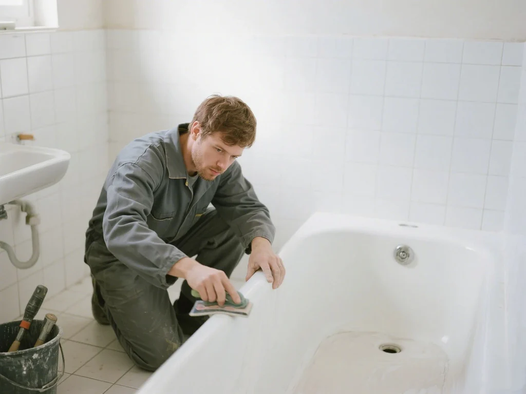 Cracked, Stained or Dull Bathtubs Restored Through Professional Refinishing Techniques